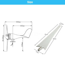 OLONETO 12V 24V 48V Wind Turbine Generator Kit 3000W Windmill with MPPT Controller Inverter Kit Wind and Solar Hybrid Power Generation System (Color : 24V)
