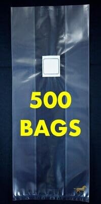 MushroomMediaOnline Unicorn Bag 3T for Mushroom Growers - 500 Count