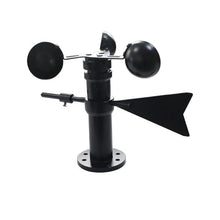 Wrobelax Wind Speed and Direction Integrated Sensor, Wind Vane Transmitter Small Weather Station Accurate Industrial Detector(Size:D RS485)