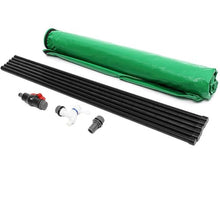 HEFJIAYCIQ Rain Barrel with Spigots and Overflow, Collapsible Rain Barrels to Collect Rainwater from Gutter, for Outdoor/Garden/Lawn,Black,1000L/100x125cm
