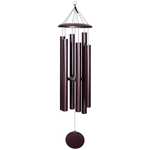 Corinthian Bells by Wind River - 60 inch Plum Wind Chime for Patio, Backyard, Garden, and Outdoor Decor (Aluminum Chime) Made in The USA
