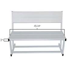 Extreme Max 3006.6641 Universal Aluminum Dock and Patio Bench