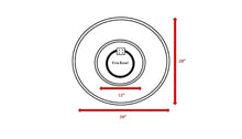 Modern Living Source International 9'' H x 28'' W Fiber Reinforced Concrete Outdoor Fire Pit(Stone Gray)