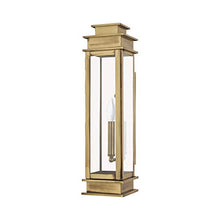 Livex Lighting 20207-01 1-Light Outdoor Wall Lantern, Antique Brass