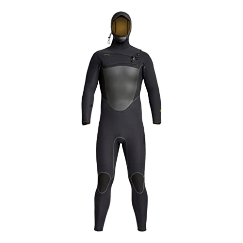 XCEL Mens Drylock X Hooded 5/4mm Fullsuit Black '21