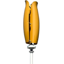 ZHOZHUT 3000W Maglev Wind Turbine 12V / 24V / 48V Wind Power Generator with Controller and Unloader, High Efficiency Vertical Wind Power Turbine Generator Kit for Roofs Gardens Boats,Yellow,3000W12V
