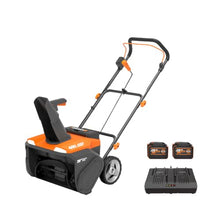 WORX Cordless Snow Blower,40V 20" Snow Thrower, WG461