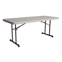 LIFETIME 480126 Professional Rectangular Folding Table (4 Pack), 6', Putty