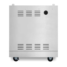 32 in. Newport Coll Grill Cabinet with Drawers, Tank Mount, Stainless Steel
