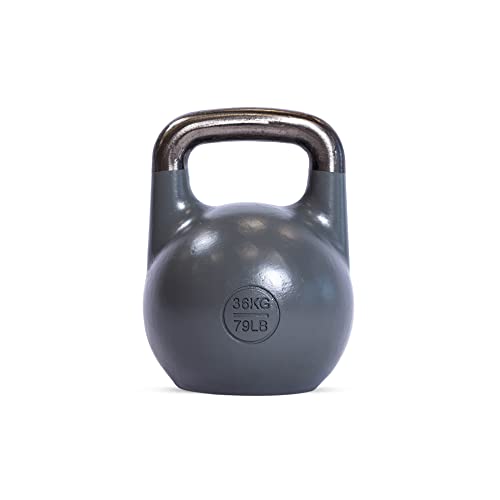 Bells of Steel Competition Kettlebell - Commercial and Home Gym - Strength Training - 36 kg Grey