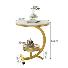 NRFJFOP Rock Board Edge A Few Hotel Tea Table Home Living Room Balcony Small Round Cream Wind