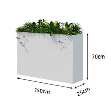 KHUTRW3D Outdoor Outdoor Planter Box Partition Flower Bed Storefront Fence Flower Box
