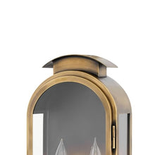 Hinkley Rowley Collection Two Light Outdoor Wall Mount Light Antique Brass