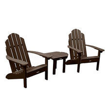 Highwood AD-KITCLAS5-ACE The Adirondack Collection Westport 3pc Set with Side Table, Weathered Acorn