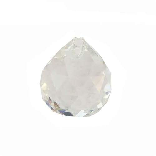 100PCS/Lot 40mm K9 Crystal Chandelier Ball Parts Crystal Prism Faceted Balls For Chandelier Suncatcher &/Fengshui Faceted Balls