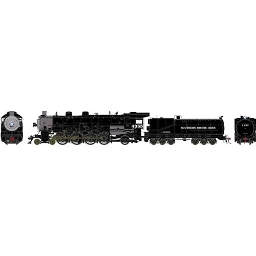 Athearn HO 4-8-2 MT-4 Locomotive DCC Sound Black #4355