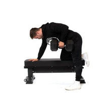 Bells of Steel Flat Bench - Heavy-Duty Black
