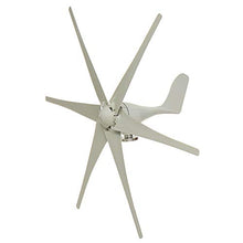 800W Home 6 Blades Wind Turbine,12V 24V 48V AC Permanent Magnet Wind Turbine Suitable for Household Power Generation, Camping, Boat Use,48v