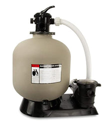 Rx Clear Radiant Complete Sand Filter System for Above Ground Swimming Pool