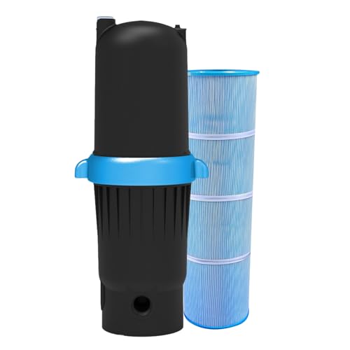 SWIMLINE HYDROTOOLS Inground Pool Cartridge Filter Tank, Sure-Flo 150 Sq Ft w/ Element
