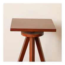 WOAITIANTIAN Vase Stand Three Legged Display Flower Stand, Wooden Double Living Room Floor Flower Table Shelf
