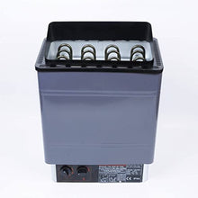 GOOSENECK 8Kw 240V Sauna Heater Stove with Outer Digital Controller and Aluminum Panel for Spa Sauna Room Indoor