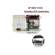 10KW 220v 380v Gasoline Diesel Engine ATS Control Box Generator Dual Power Automatic Transfer Switch Control Panel System(Gasoline 380V 4P ATS)