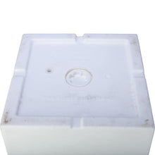 Jackson Pottery 22 in. Tall Flaired Square Planter - White
