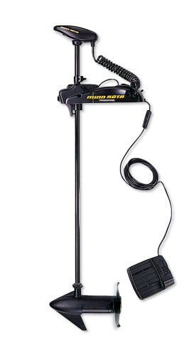 Minn Kota Powerdrive Bow-Mount Trolling Motor with Foot Control and Universal Sonar 70-lb Thrust 60" Shaft Black