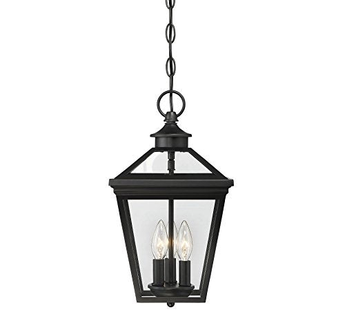 Savoy House 3 Light Hanging Lantern 5-146-Bk
