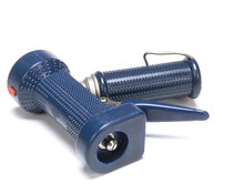 T&S Brass MV-2516-24 Water Gun with Rear Trigger, 5/16" Orifice, Out Coupling, Stainless Steel and Blue Rubber Cover