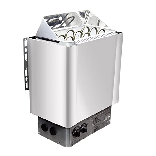 Sauna Steam Generator Small Sauna Heater 4.5KW Dry Steam Spa Electric Mini Sauna Heater with Internal Controller Sauna Accessories (Color : SAB-H) (Knob Controller)