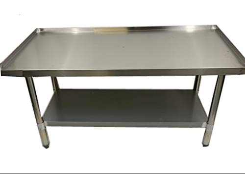 Stainless Steel Equipment Grill Stand 24 x 60 - Heavy Duty NSF