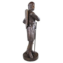 Design Toscano 13th Century Medieval Warrior Soldier Lost Wax Bronze Statue Bronze