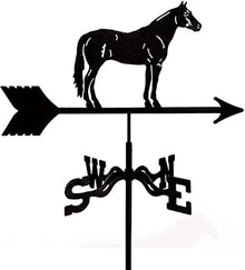 Weathervane Metal for roof garden yard Weather Vane For The Garden Farm Stainless Steel Weather Vane With Animal Ornament Wind Direction Indicator Weathervane Measuring Tools For Garden Decor Roof O