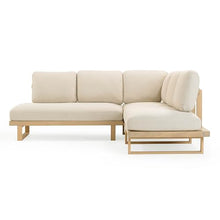 TOV Furniture Evan Cream Outdoor L-Sectional