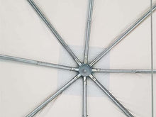Party Tents Direct 20' x 20' Weekender Frame Canopy with Red White Blue Top