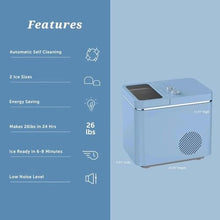 Ice Type Portable Electric Machine Ice Cubes Conveniently and Quickly The Countertop Ice Maker