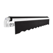 Awntech 24' Maui Manual (24' x 10') Retractable Patio Awning, Black