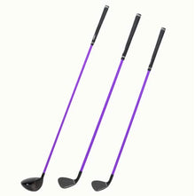 Lag Shot Golf Lady Triple Threat Combo Swing Trainer Purple