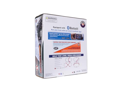 Lionel Great Northern Freight LionChief 5.0 Electric O Gauge Train Set with Bluetooth & Remote Multi-color