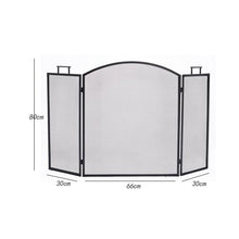 Fireplace Screen Simple Iron Fireplace Separation Screen Home Heating Protection Fence Anti-Fire Net Fireplace Fence Screen Hollow Fireplace Fire Screen