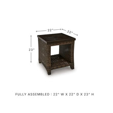 Signature Design by Ashley Wicker Outdoor End Table with Storage