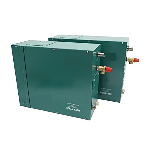 ROROLL Sauna Steam Generator, Commercial Self-Draining Steam Generator Shower System Sauna Dry Wet Steaming Sweat Steaming Equipment Steam Machine Steam Generator for Home Spa Sauna(DO-105)