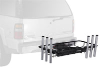 StowAway Carriers Hitch Mount Rod Holder Swingaway Frame Black