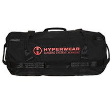 HYPERWEAR Adjustable Sandbag Workout Bag with Filled Sandbells LG 160lb Assortment - Red