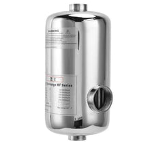 Pool Heat Exchanger - 400 KBtu Stainless Steel Outdoor Wood Boiler, Swimming Pool,Spa Heat Exchanger Applications, MF 400, Silver