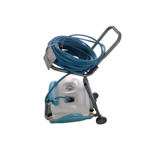 Pool Vacuum, Pool Vacuum Cleaner Robot 30m Floating Cable Dust Absorption Machine Clean Wall Floor for Above Ground Flat Pools for Floor/Wall