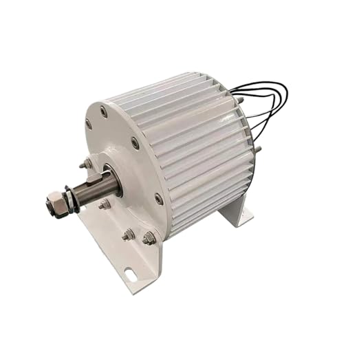 IOKGVEDD Wind Generator, Wind Power Generator High Efficiency 1kw 24v 48v 96v 500RPM Permanent Magnet Alternator 50hz Motor-Based Home Use Three Phase AC Direct Shaft Tapered Rare Earth,for Home(96V)