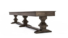 Empire USA Plank & Hide - Beaumont Shuffleboard Table (12') Silvered Oak